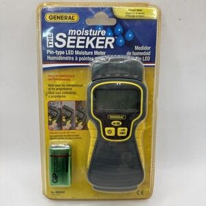 General Tools &‎ Instruments MMD4E Digital Moisture Seeker Meter New
